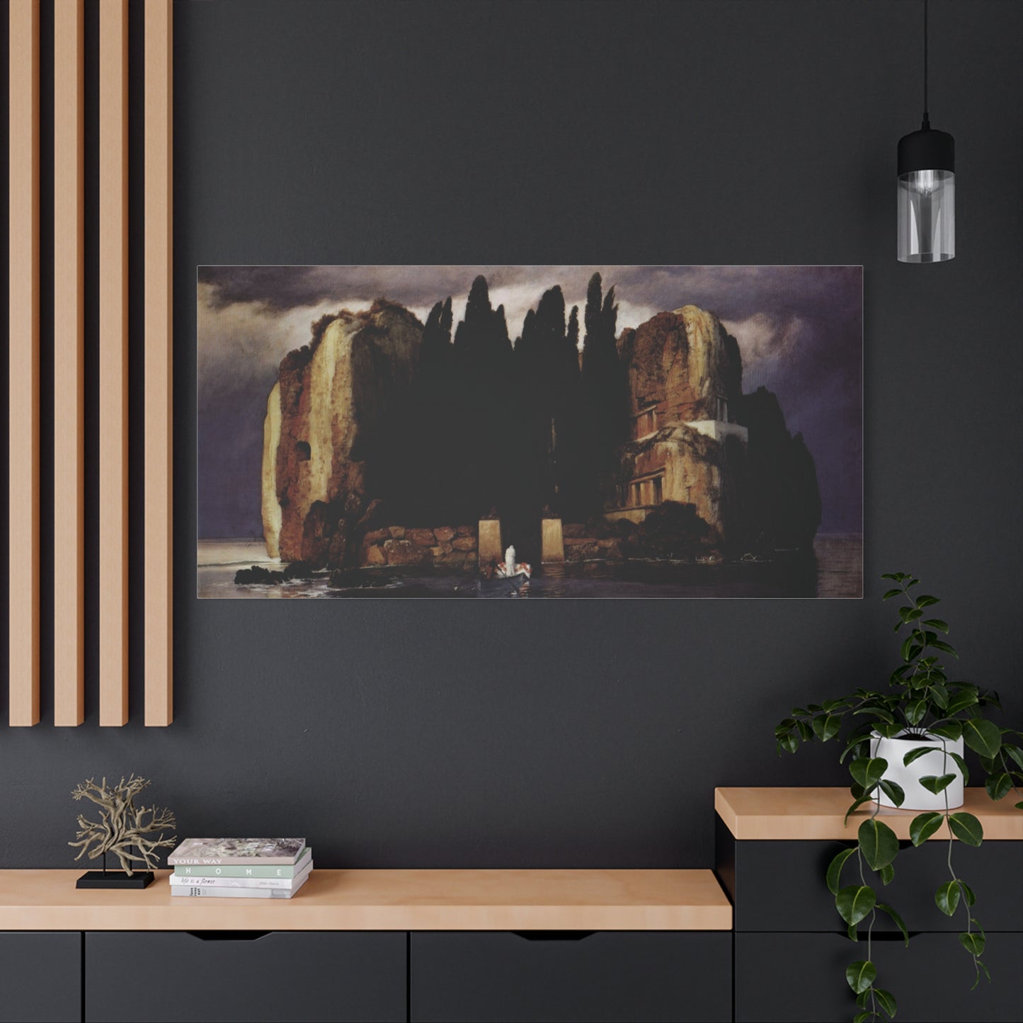 Isle of the Dead (Fifth Version) | Arnold Böcklin | 1880